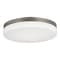 Afx Oscar 14" Flush Mount - Satin Nickel OSCF14LAJD1SN - alternate 1